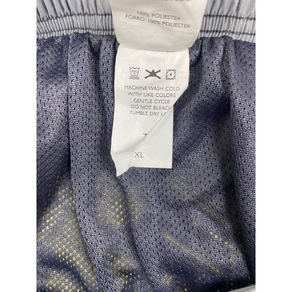 Vtg Nike Board Shorts Mens Extra Large Yellow Floral Diverge Swim Trunks 2000s - Picture 8 of 10